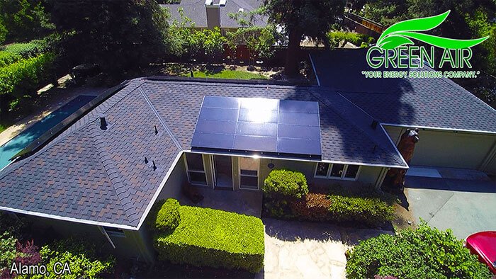 Residential Solar Panels Installation Project